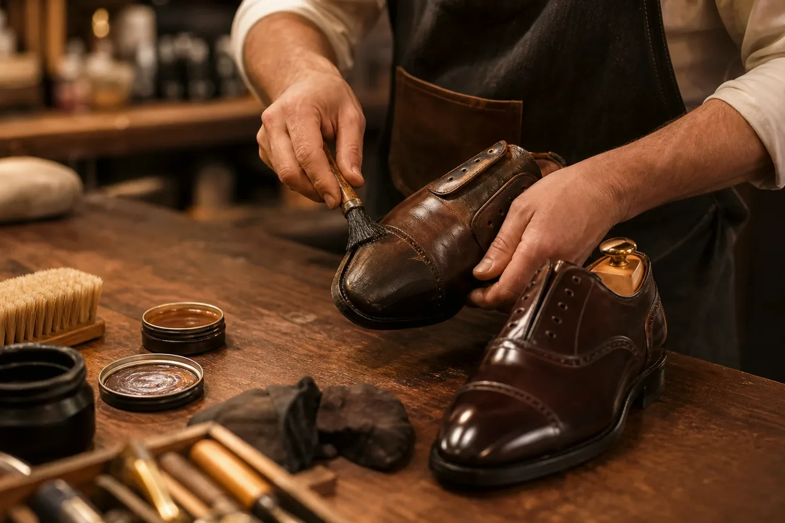 Reforma de sapatos sociais em São Leopoldo